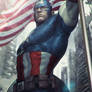 Captain America Statue Art