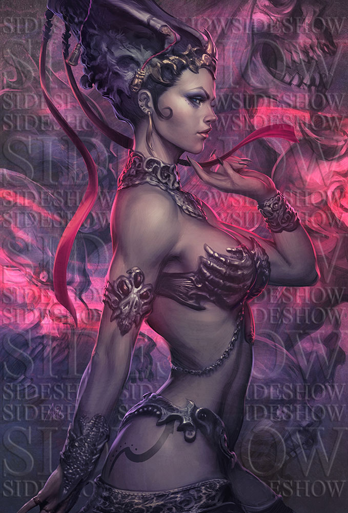 Queen of the Dead Art by Artgerm
