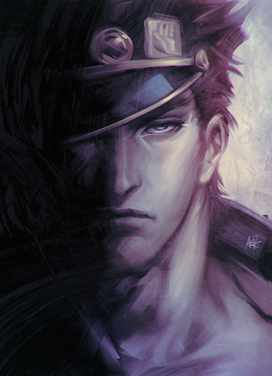 Jotaro Kujo by AngryRabbitGmoD on DeviantArt