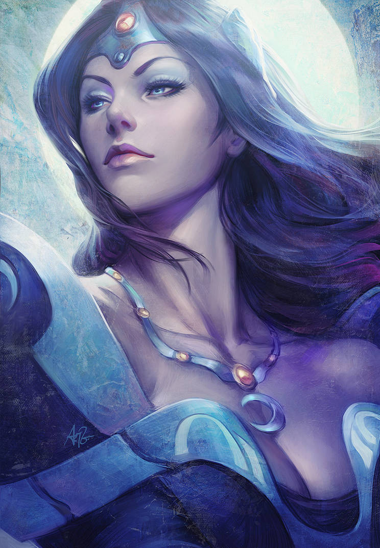 Mirana the Moon Priestess by Artgerm