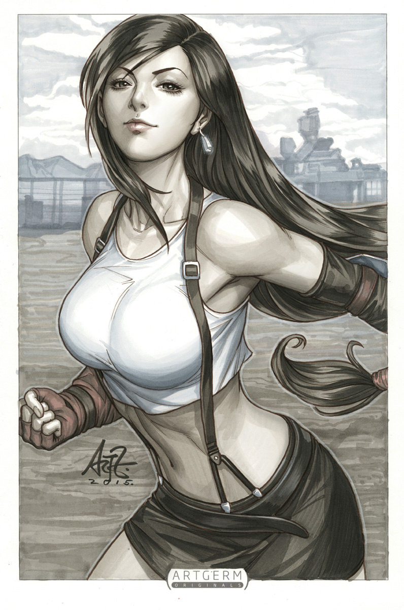 Tifa Lockhart2 Original Art