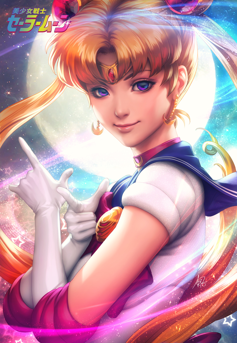 Pretty Guardian by Artgerm