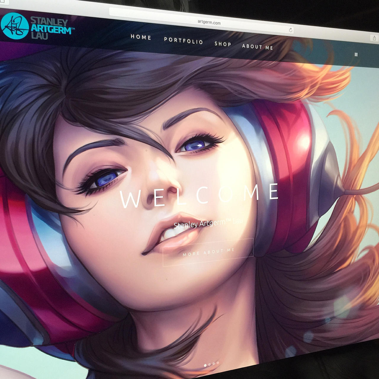 Official Artgerm Website Launched by Artgerm on DeviantArt