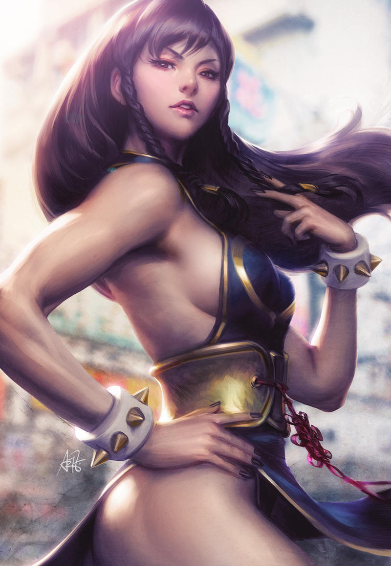 Chunli SFV Battle Costume by Artgerm