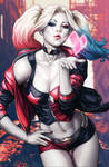 Harley Rebirth Issue 1 Variant Cover by Artgerm