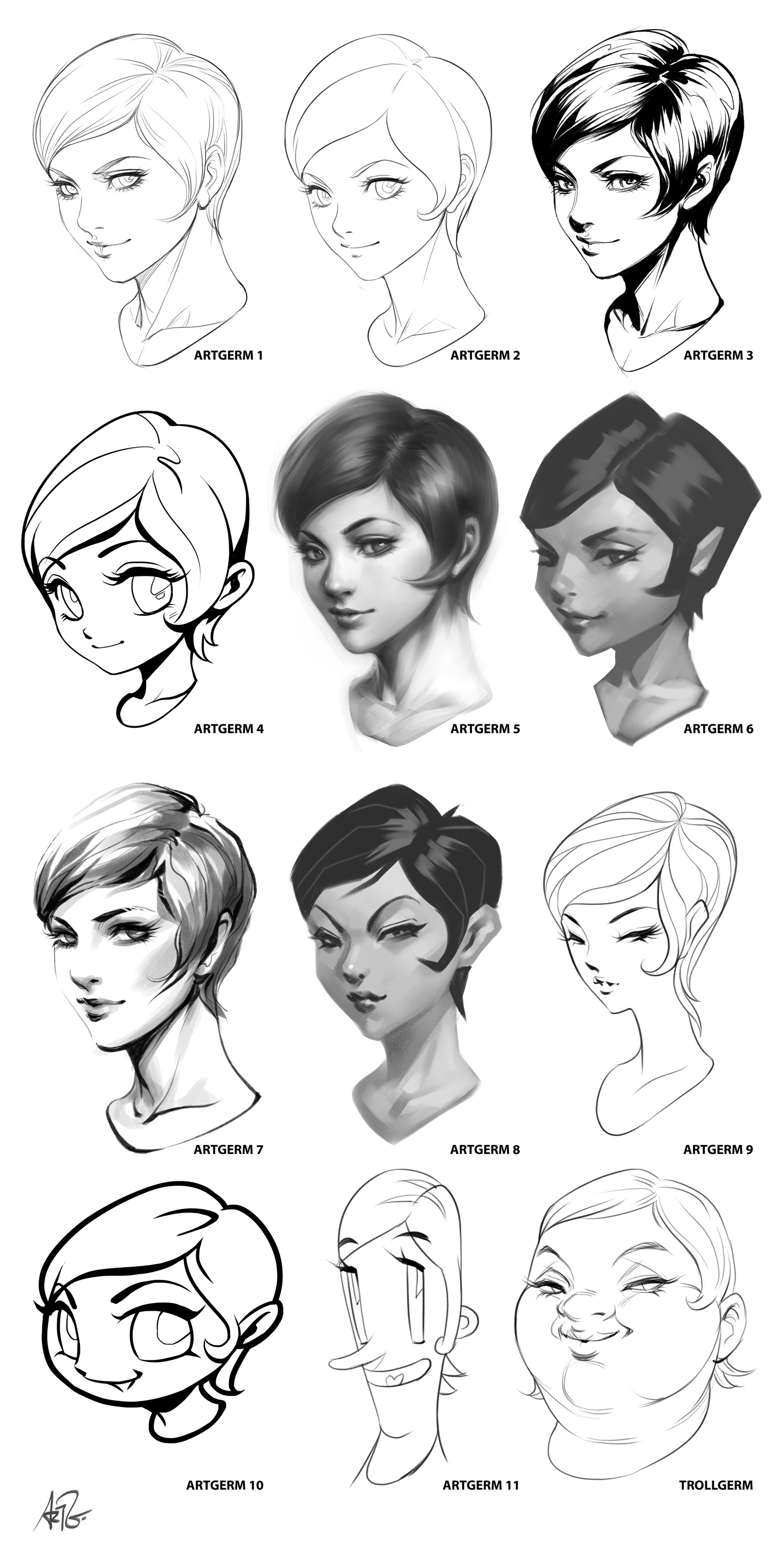 Artgerm Style Challenge