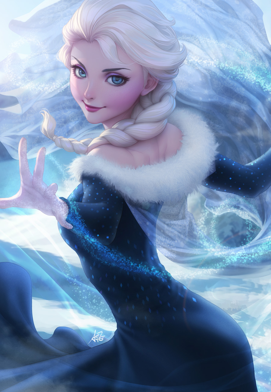 Elsa's New Dress