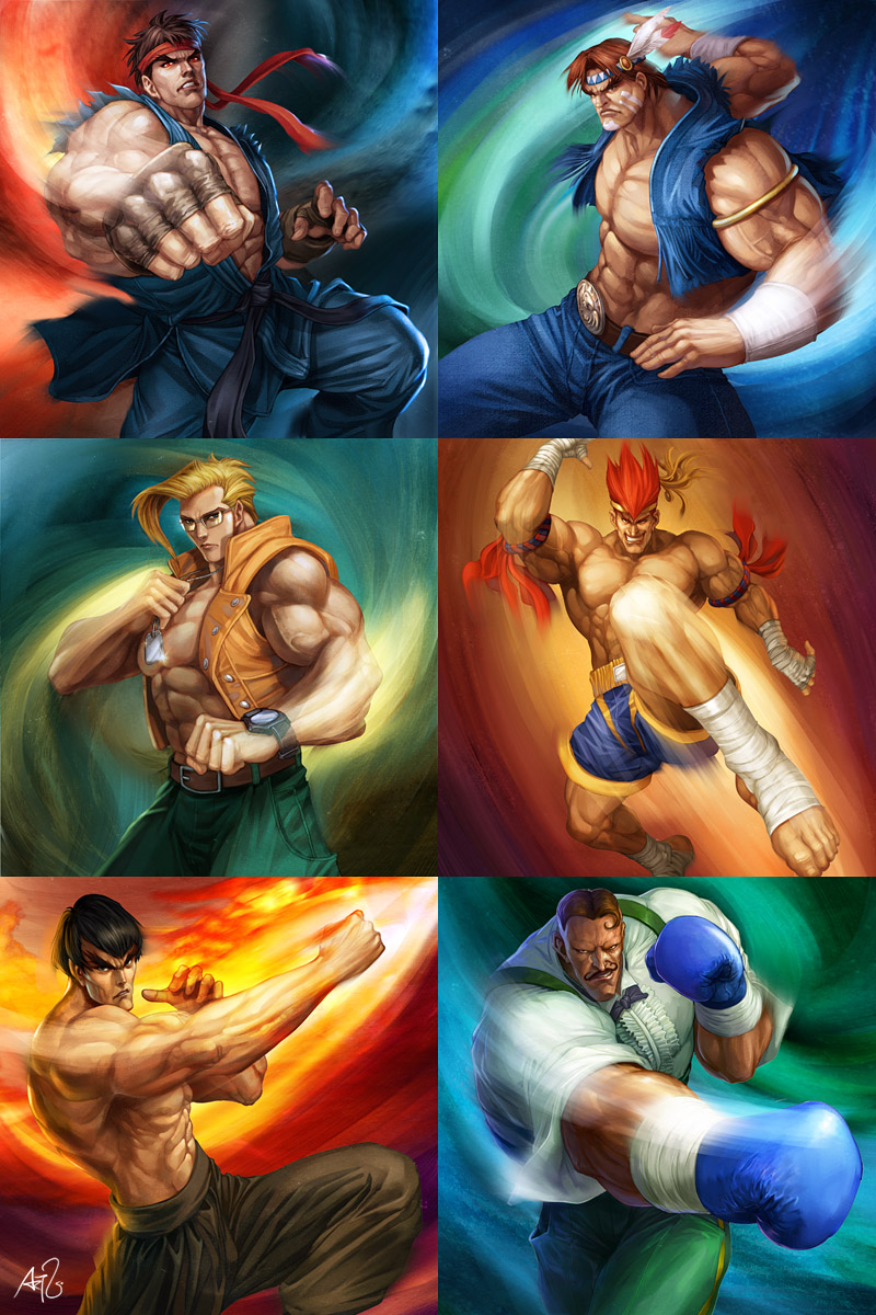 Street Fighter - Powerfoil 1 by Artgerm