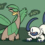 Tropius, Absol, Chimecho