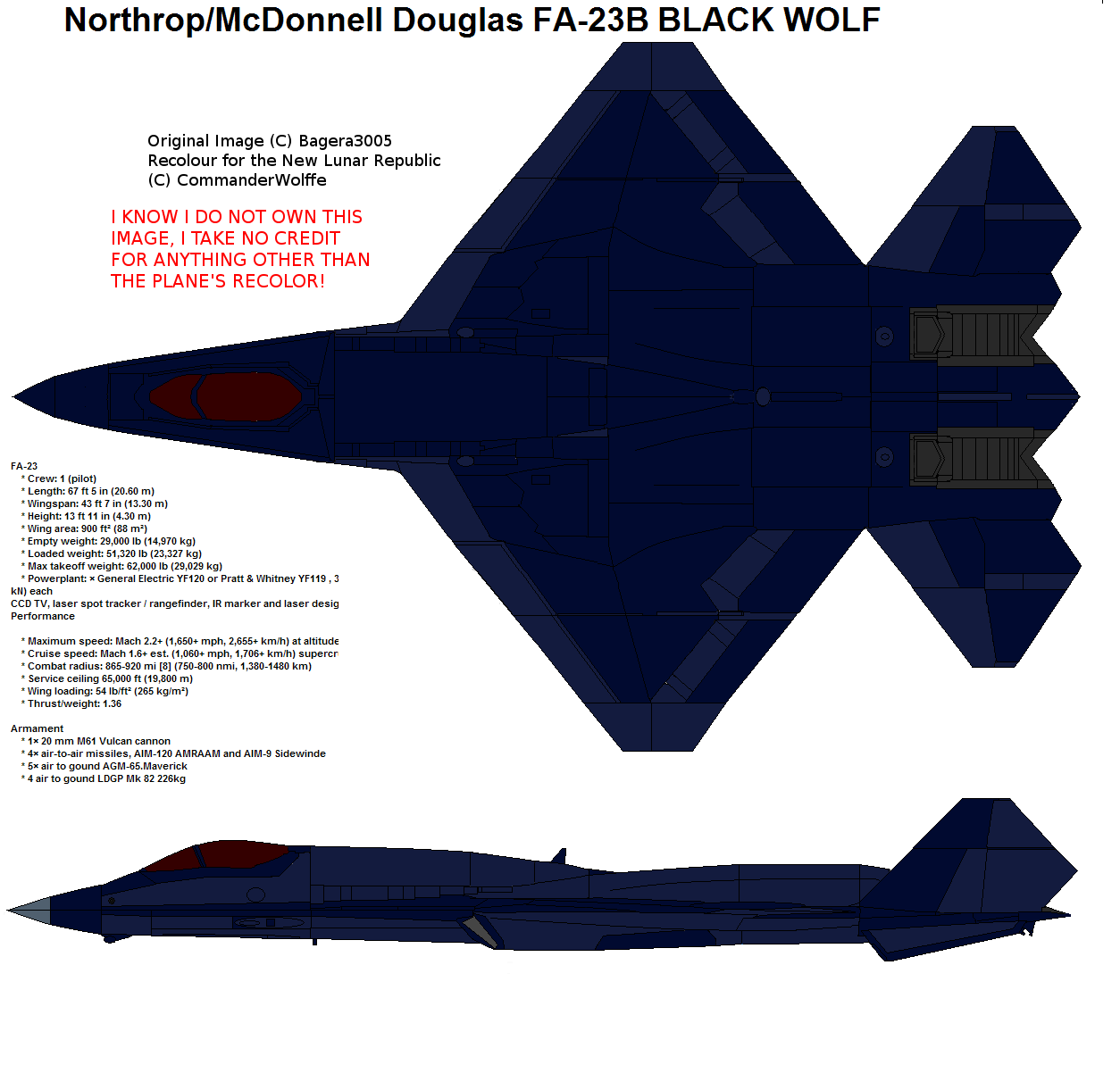 F/A-23 Advanced Tactical Fighter NLRAF