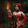 Dota 2 - Lina [Bewitching Flare] cosplay
