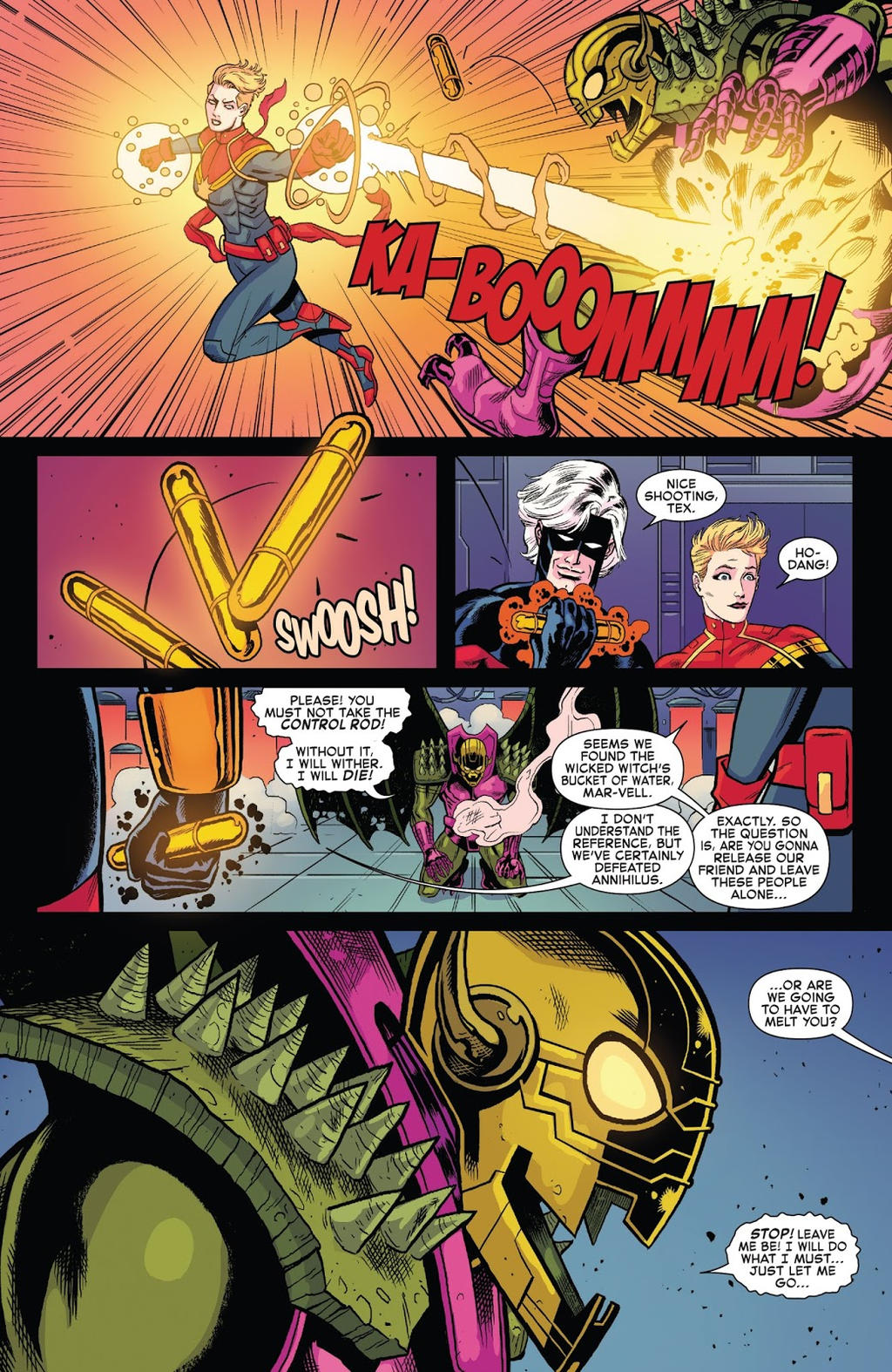 Captain Marvel Defeated Annihilus By Stingray5657 On Deviantart Captain Marvel Defeated Annihilus By Stingray5657 On Deviantart