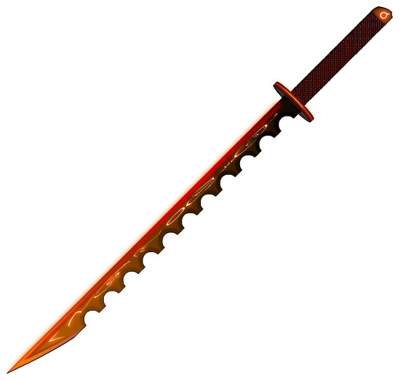 PreFinal Pyromatic Katana