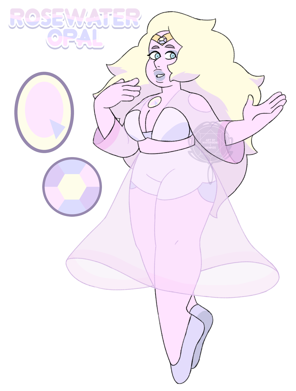 Rosewater Opal