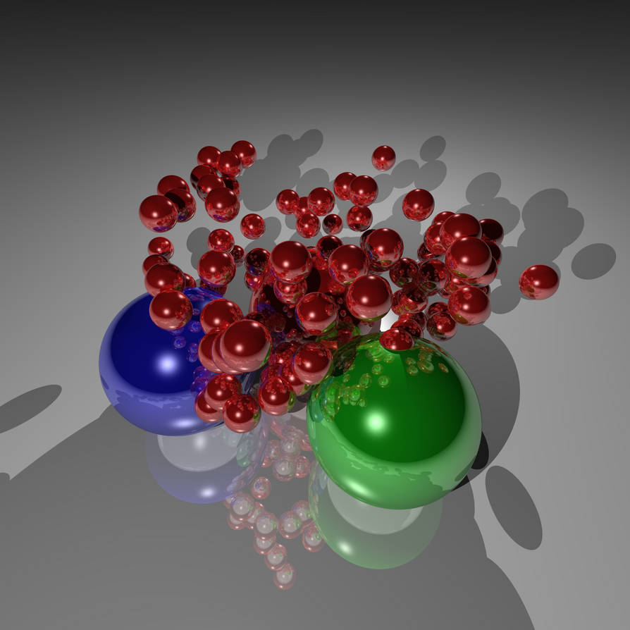 Random spheres by drake7707 on DeviantArt