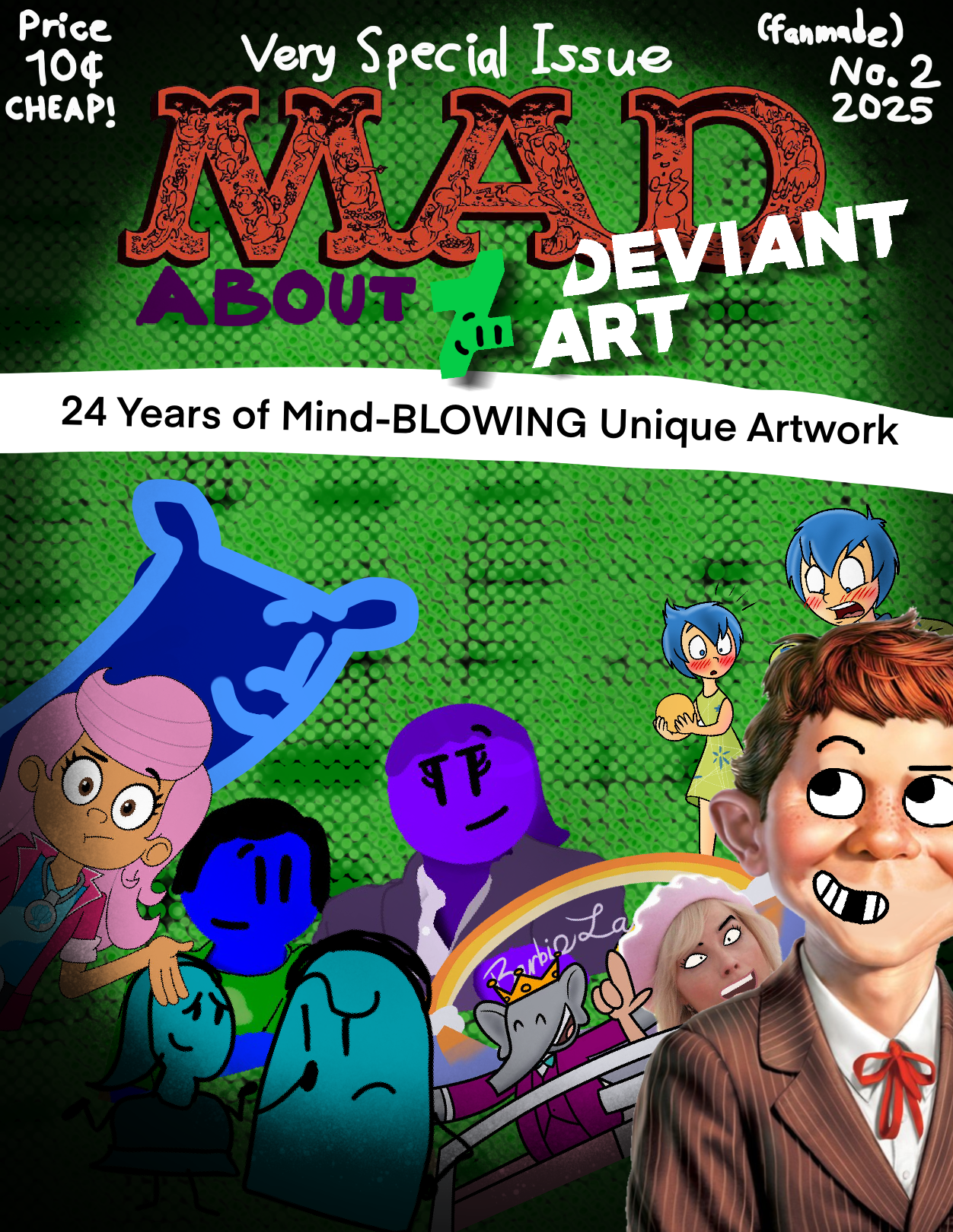 Mad Style Deviantart MAD fanmade cover #2 by bluemation123 on DeviantArt