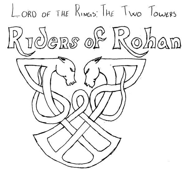 Rohan Riders Logo Riders of Rohan by BlackShuck616 on DeviantArt