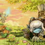 League of Legends Teemo and Trist Wallpaper