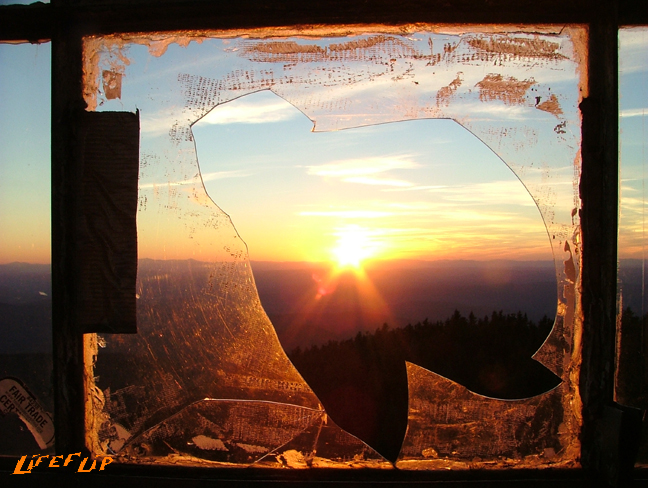 Sun Through a broken window