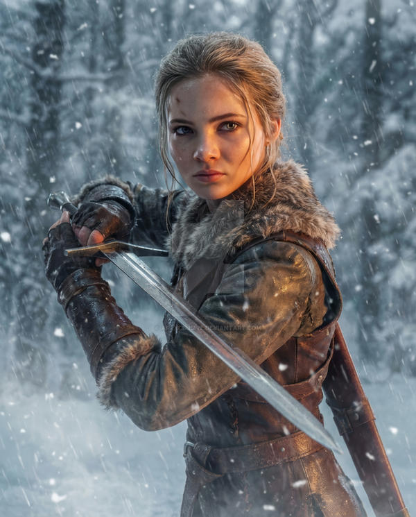 Freya Allan Ciri The Witcher By Ai Exclusive On DeviantArt freya-allan-ciri-the-witcher-by-ai-exclusive-on-deviantart
