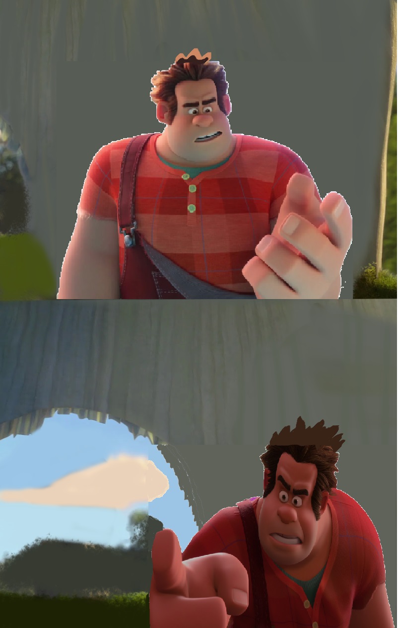 Wreck-It Ralph Meme (Blank) by DisPIXWorks99 on DeviantArt