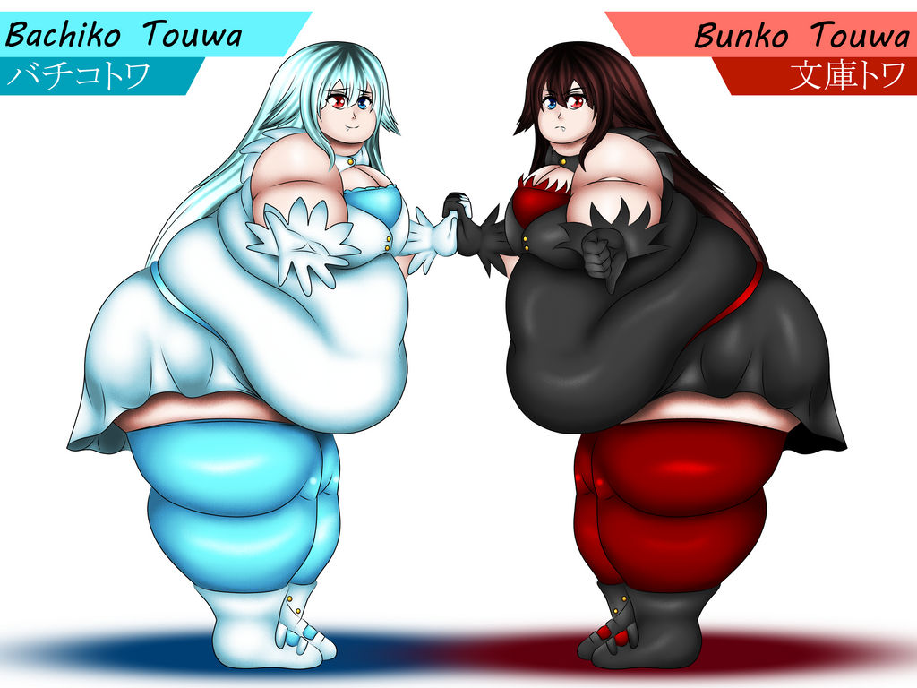 Bachiko and Bunko - Sis + Siz OCs