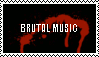 Brutal Music Stamp
