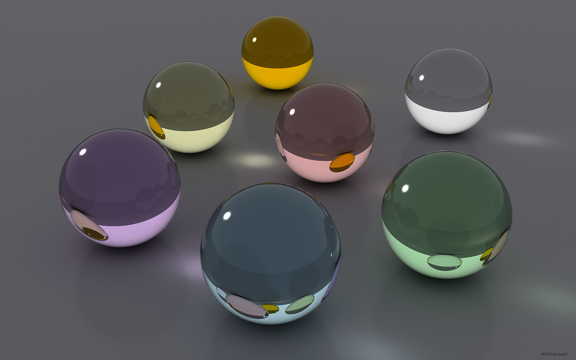 Simple Sphere Scene