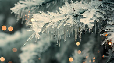 Icy Evergreen Garlands