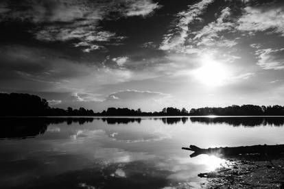 A small lake in the north of Germany