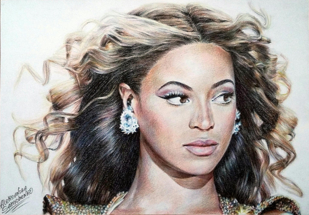 Beyonce by AleksandraSamchenko on DeviantArt