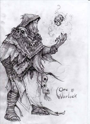 Orc Warlock WIP