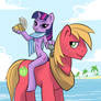 I'm on a pony