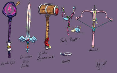 Mane Six Weapons