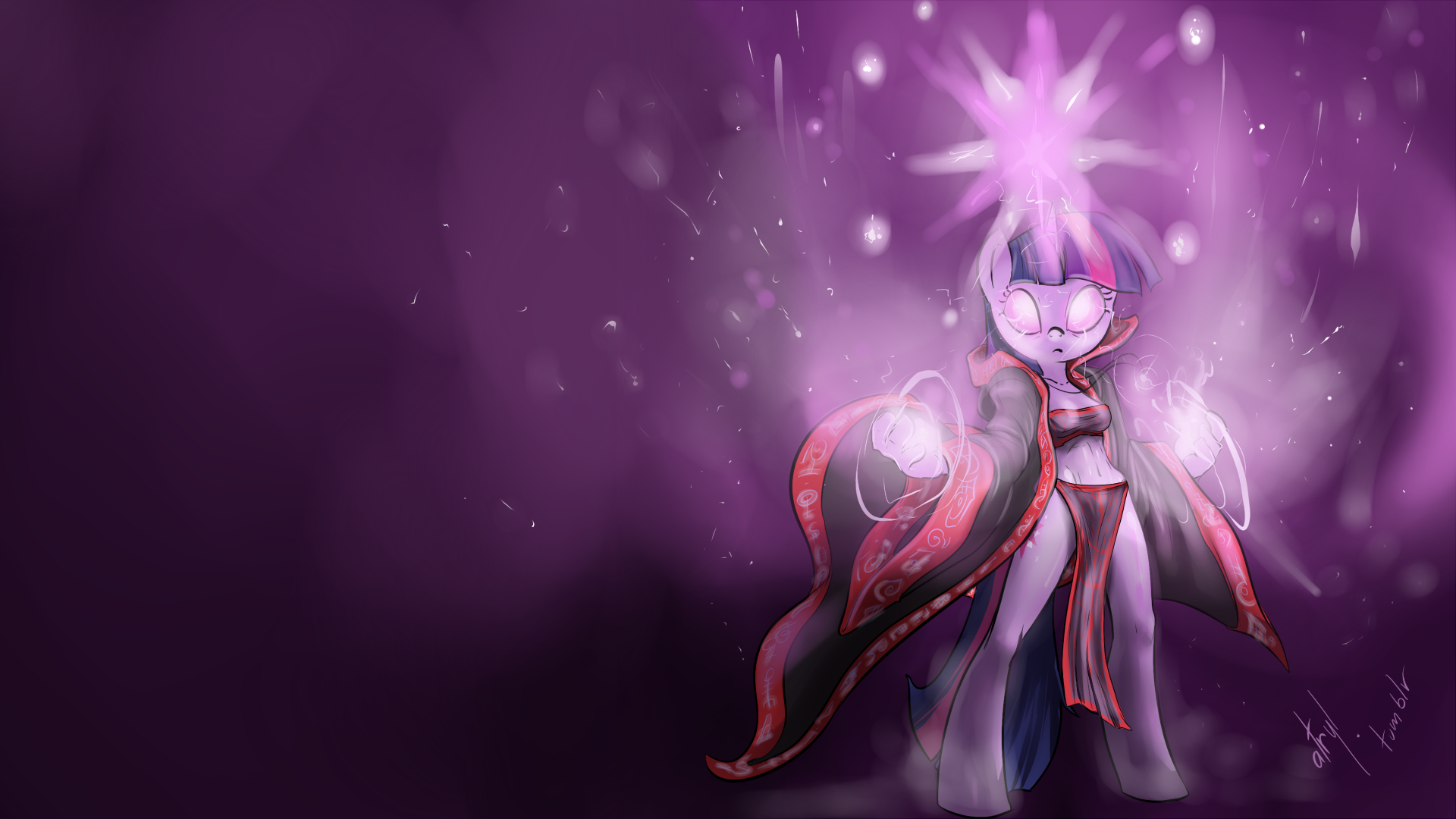 Twilight Mage Wallpaper