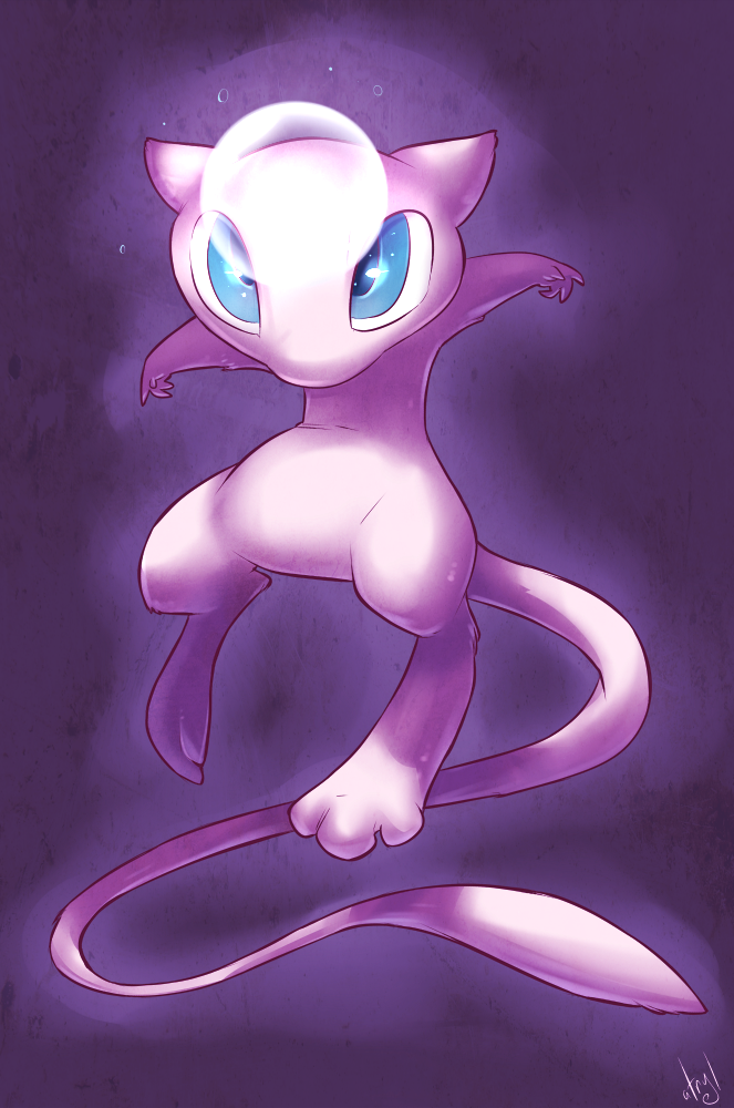 Free Mew Pokemon Vector by Emerald-Stock on DeviantArt