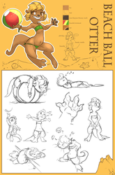 Beach Ball ref sheet