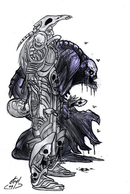 Diablo II - Necromancer by atryl