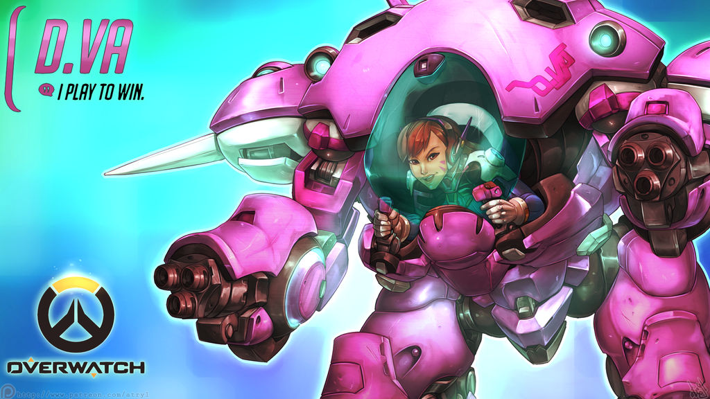 D VA Overwatch By Atryl On DeviantArt
