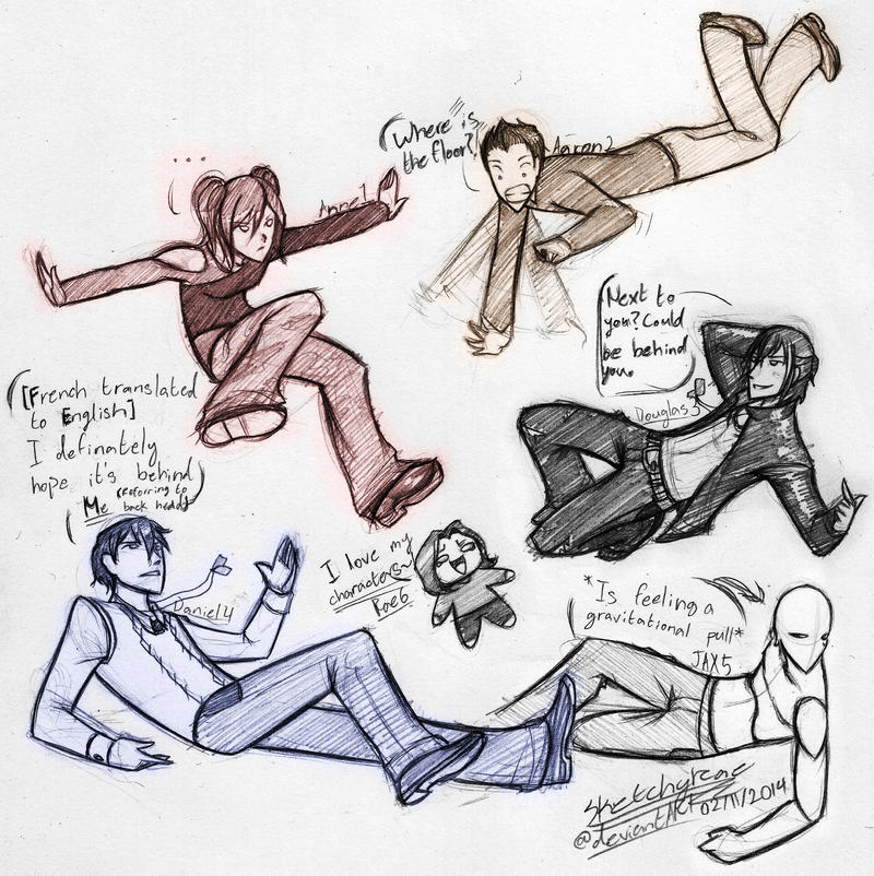 Floaty Poses by SketchyRae on DeviantArt