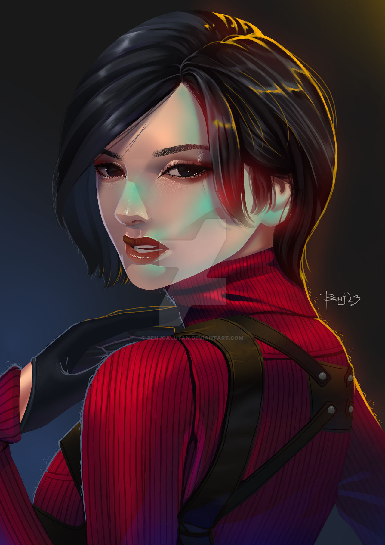 Ada Wong Fanart By Benjgalutan On DeviantArt ada-wong-fanart-by-benjgalutan-on-deviantart