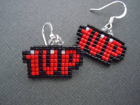 Mini 1up Pixel Earrings