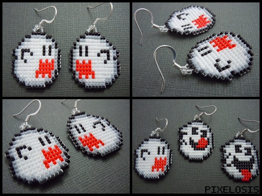 Boo Earrings