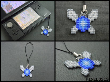 Handmade Seed Bead Navi Phone Charm