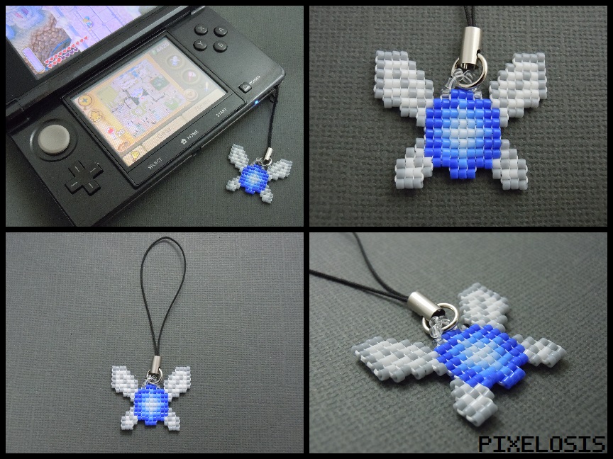 Handmade Seed Bead Navi Phone Charm