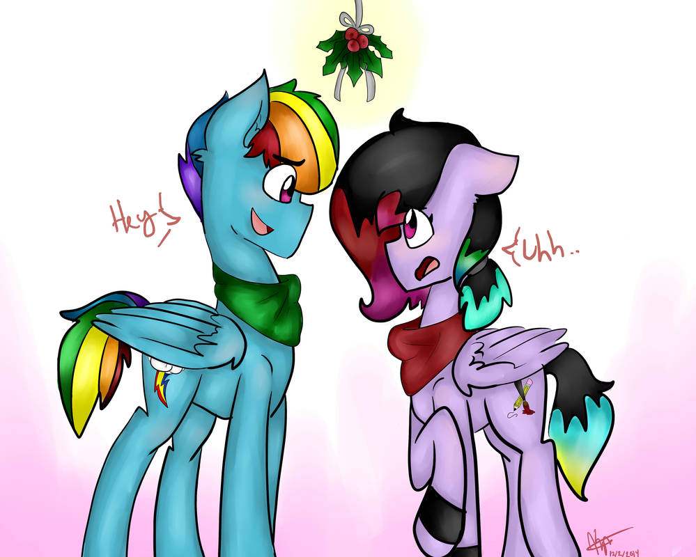 Mistletoe by Artiethewolf