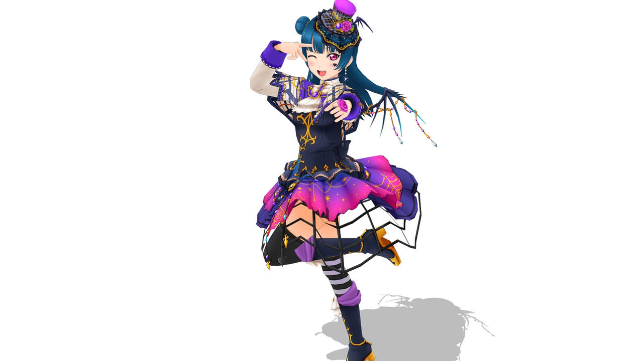 Mmd Figure MMD Yoshiko Tsushima figure pose dl by ore1233 on DeviantArt