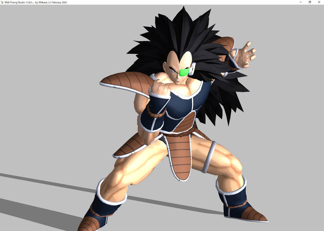 Female Raditz dragonball Raditz pose dl xps by ore1233 on DeviantArt