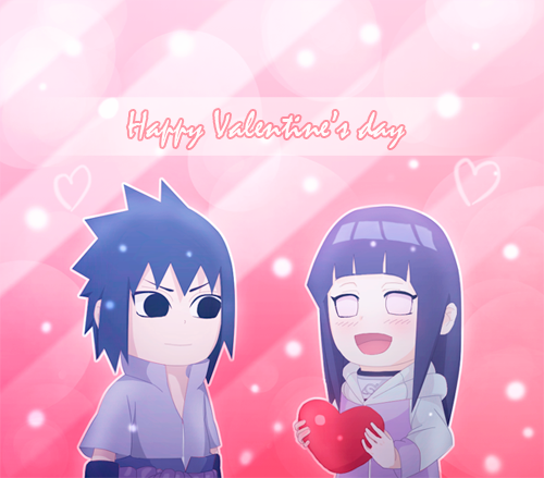 Sasuhina -  happy valentine's day