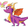 Spyro Reignited Pixel Art